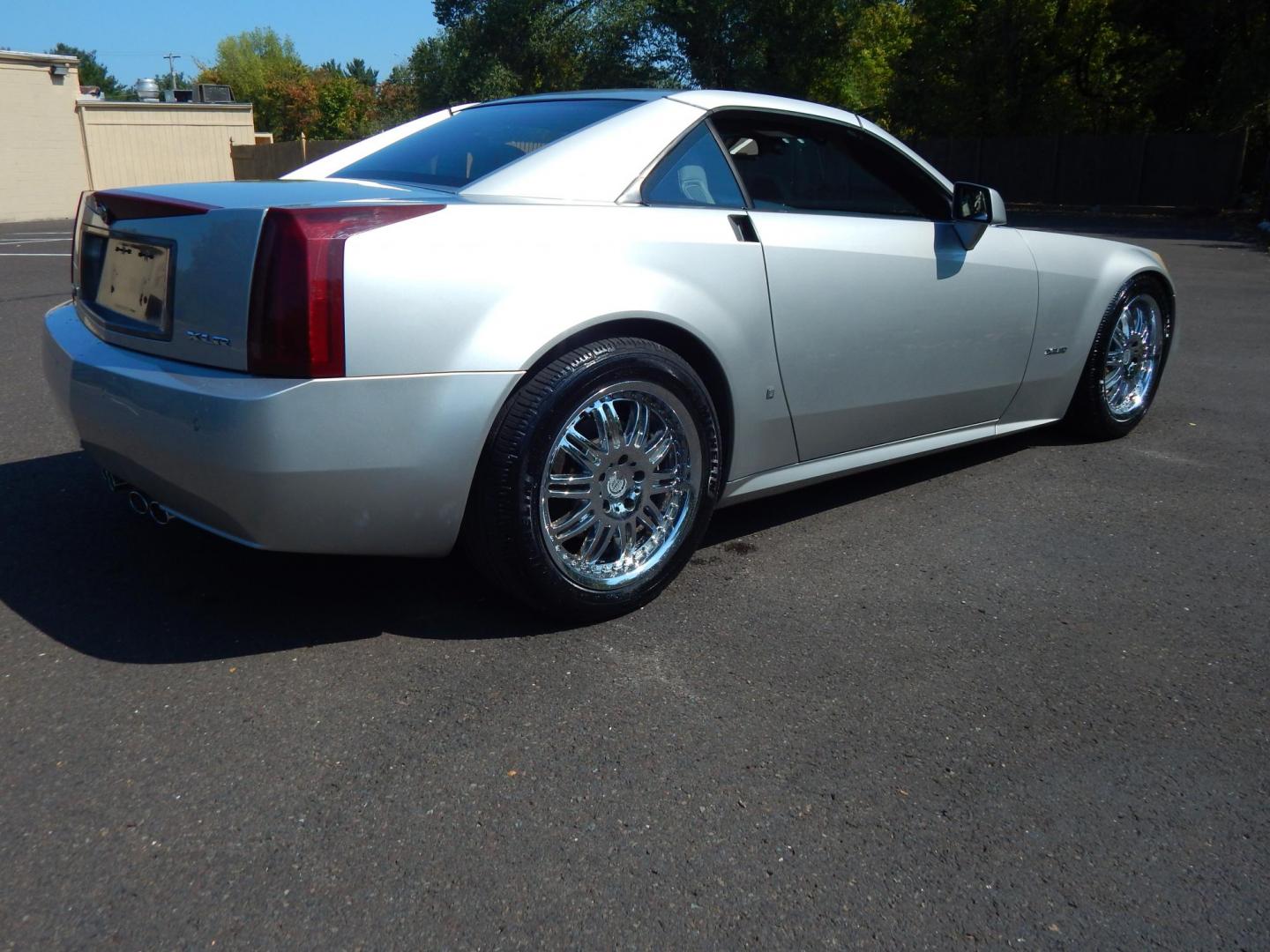 2006 Silver /Beige Leather Cadillac XLR Convertible (1G6YV36A065) with an 4.6L V8 DOHC 24V engine, 5-Speed Automatic Overdrive transmission, located at 6528 Lower York Road, New Hope, PA, 18938, (215) 862-9555, 40.358707, -74.977882 - Great Looking 2006 Cadillac XLR...Collectable, RWD 4.6 Liter V8, Auto Trans, Beige Leather Interior, Wood Trim, Keyless Entry, 1 Remote,1 Key, Cruise/Tilt/AC Power Windows, Power Locks, Power Mirrors, Power Hard Top, Power Heated Seats, Driver/Passenger Front Airbags, AM/FM/CD Bose Sound System, Aut - Photo#3