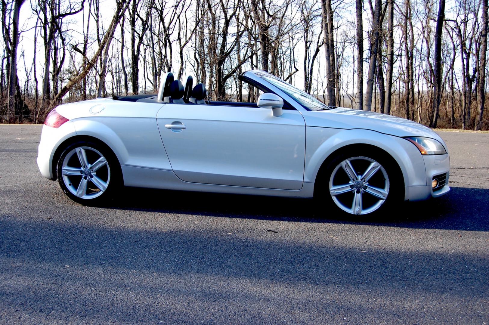 2012 Silver /Black Leather Audi TT Prestige 2.0T Quattro Roadster (TRU4FAFK1C1) with an 2.0L Turbo L4 DOHC 16V engine, 6-Speed Automatic transmission, located at 6528 Lower York Road, New Hope, PA, 18938, (215) 862-9555, 40.358707, -74.977882 - Here for sale is a 2012 AUDI TT Prestige Quattro Roadster. Under the hood is a strong running 2.0 liter turbocharged 4 cylinder which puts power to the Quattro AWD system via a smooth shifting automatic transmission. Features include; Black leather interior, keyless entry system, one master key, c - Photo#11