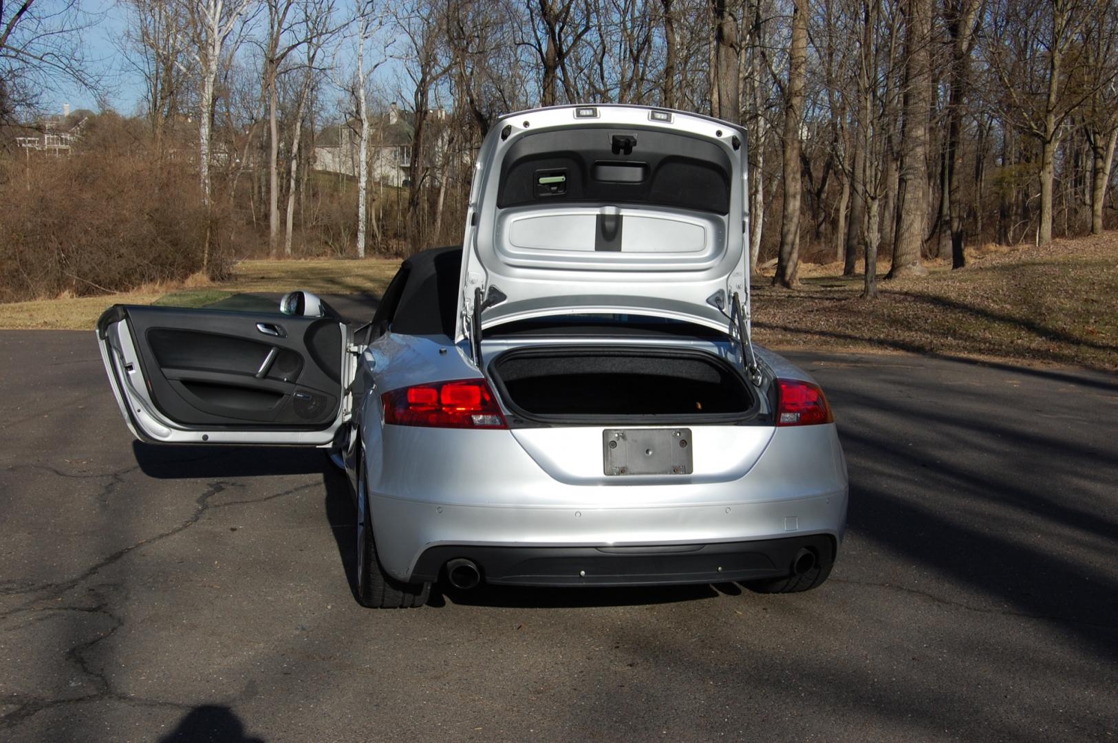 2012 Silver /Black Leather Audi TT Prestige 2.0T Quattro Roadster (TRU4FAFK1C1) with an 2.0L Turbo L4 DOHC 16V engine, 6-Speed Automatic transmission, located at 6528 Lower York Road, New Hope, PA, 18938, (215) 862-9555, 40.358707, -74.977882 - Here for sale is a 2012 AUDI TT Prestige Quattro Roadster. Under the hood is a strong running 2.0 liter turbocharged 4 cylinder which puts power to the Quattro AWD system via a smooth shifting automatic transmission. Features include; Black leather interior, keyless entry system, one master key, c - Photo#12