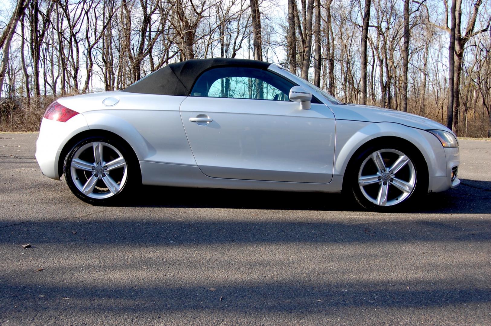 2012 Silver /Black Leather Audi TT Prestige 2.0T Quattro Roadster (TRU4FAFK1C1) with an 2.0L Turbo L4 DOHC 16V engine, 6-Speed Automatic transmission, located at 6528 Lower York Road, New Hope, PA, 18938, (215) 862-9555, 40.358707, -74.977882 - Here for sale is a 2012 AUDI TT Prestige Quattro Roadster. Under the hood is a strong running 2.0 liter turbocharged 4 cylinder which puts power to the Quattro AWD system via a smooth shifting automatic transmission. Features include; Black leather interior, keyless entry system, one master key, c - Photo#1