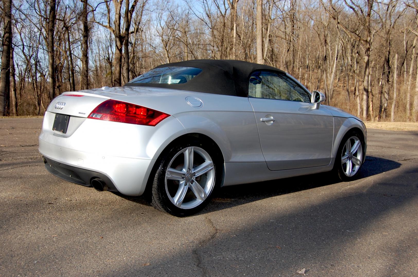 2012 Silver /Black Leather Audi TT Prestige 2.0T Quattro Roadster (TRU4FAFK1C1) with an 2.0L Turbo L4 DOHC 16V engine, 6-Speed Automatic transmission, located at 6528 Lower York Road, New Hope, PA, 18938, (215) 862-9555, 40.358707, -74.977882 - Here for sale is a 2012 AUDI TT Prestige Quattro Roadster. Under the hood is a strong running 2.0 liter turbocharged 4 cylinder which puts power to the Quattro AWD system via a smooth shifting automatic transmission. Features include; Black leather interior, keyless entry system, one master key, c - Photo#7