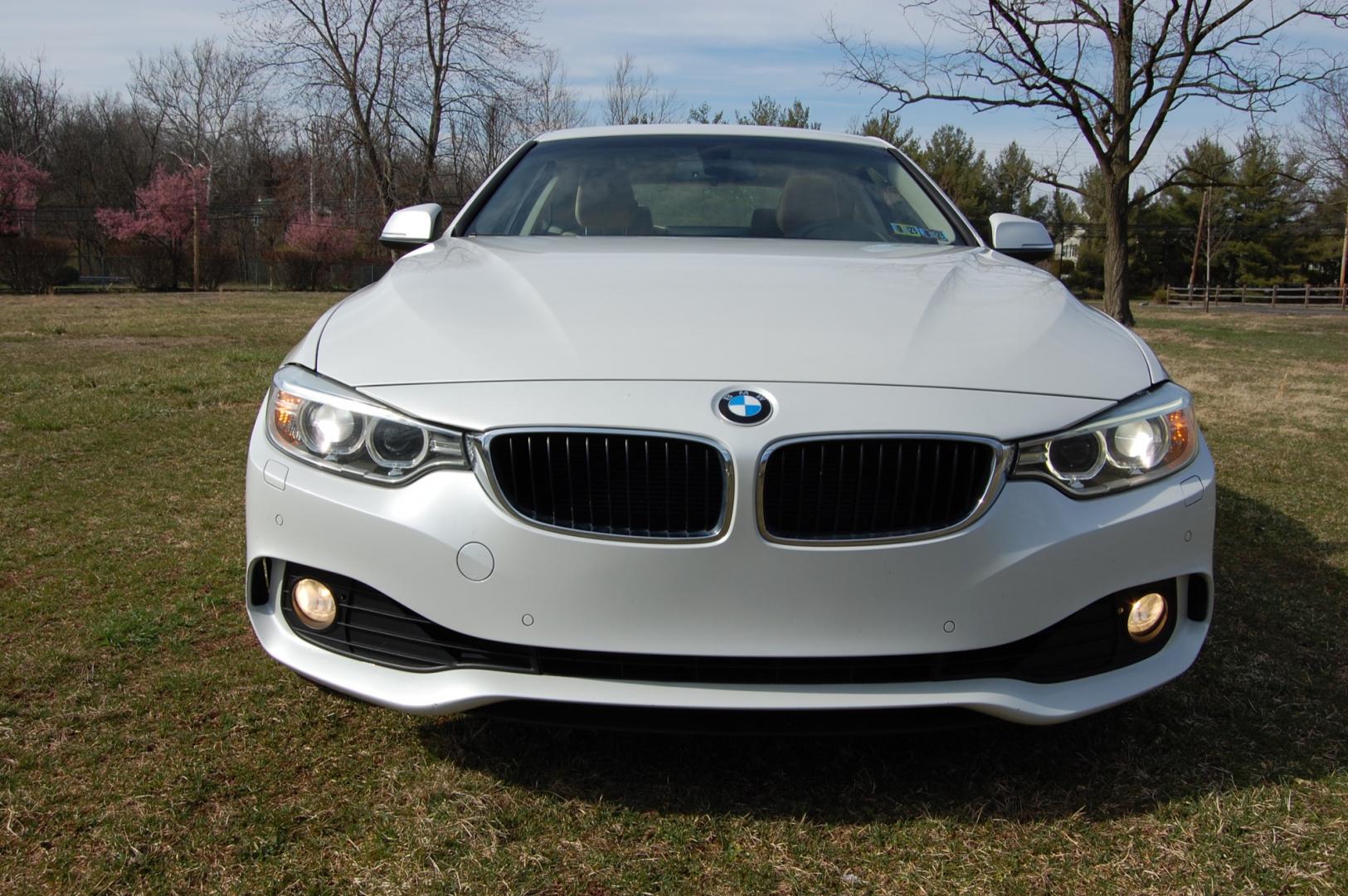 2014 White /Beige BMW 4-Series 428i xDrive (WBA3N9C54EK) with an 2.0L L4 DOHC 16V engine, Automatic transmission, located at 6528 Lower York Road, New Hope, PA, 18938, (215) 862-9555, 40.358707, -74.977882 - AWD 2.0L Turbo, 4cyl, Automatic Transmission, Beige Leather Interior, Wood Trim, Key less Entry, 2 Master Keys, Cruise/Tilt/AC, Power Widows, Power Locks, Power Mirrors, Power Moon Roof, Heated / Cooled Seats, AM/FM/CD/USB/AUX, Bluetooth, Navigation, Rear View Camera, Auto Dimming Mirrors, Dual Zone - Photo#6