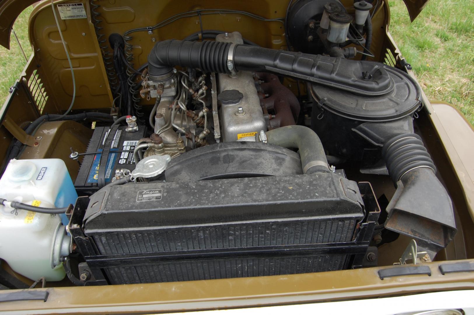 1980 Olive Brown /Black leather Toyota Land cruiser HJ45 (HJ45037701) with an 3.6 liter Diesel engine, 4 speed manual transmission, located at 6528 Lower York Road, New Hope, PA, 18938, (215) 862-9555, 40.358707, -74.977882 - Here for sale we have a freshly restored, super cool 1980 Toyota Land Cruiser HJ45 "Troop Carrier". Under the hood is a strong running 3.6 liter 6 cylinder Diesel engine which puts power to 2 or 4 wheels via a 4 speed manual transmission. Features include; Black leather interior, bench seat in fro - Photo#22