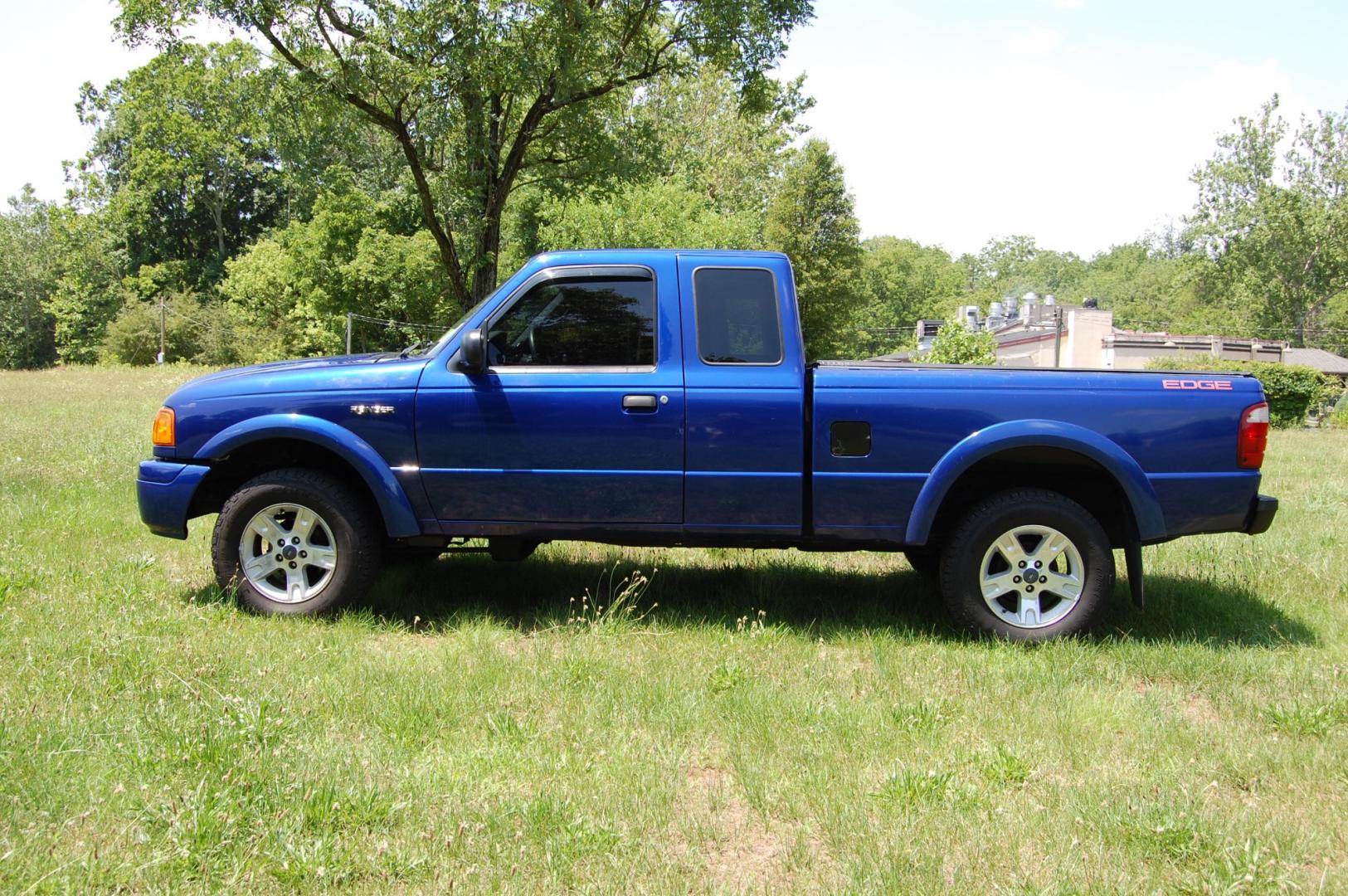 2005 Blue /Black/Gray cloth Ford Ranger Edge (1FTYR14U35P) with an 3.0L V6 OHV 12V engine, Automatic transmission, located at 6528 Lower York Road, New Hope, PA, 18938, (215) 862-9555, 40.358707, -74.977882 - Here for sale is a 2005 Ford Ranger superb Edge edition. Under the hood is a strong running 3.0 liter V6 which puts power to the rear wheels via it automatic transmission. Features include; Black/Gray cloth interior, cruise control, tilt steering wheel, cold AC, roll up windows, manual mirrors, ma - Photo#1