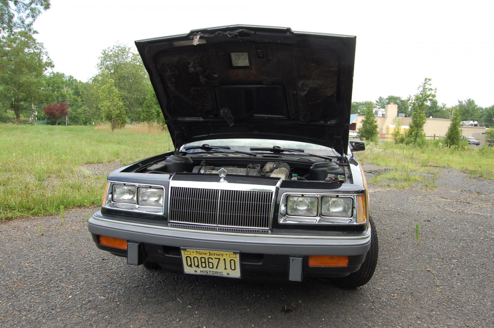 1986 /Tan Leather Chrysler LeBaron Convertible (1C3BC55E3GG) with an 2.2L L4 SOHC 8V TURBO engine, Automatic transmission, located at 6528 Lower York Road, New Hope, PA, 18938, (215) 862-9555, 40.358707, -74.977882 - Very clean 1986 Chrysler LeBaron Town+Country Woodie Convertible, powered by a 2.2 Liter turbo charged engine, automatic transmission, tilt wheel, cruise control, black paint, black power top, tan leather interior, good clean original condition, power drivers seat, power windows, locks, wire wheel - Photo#22