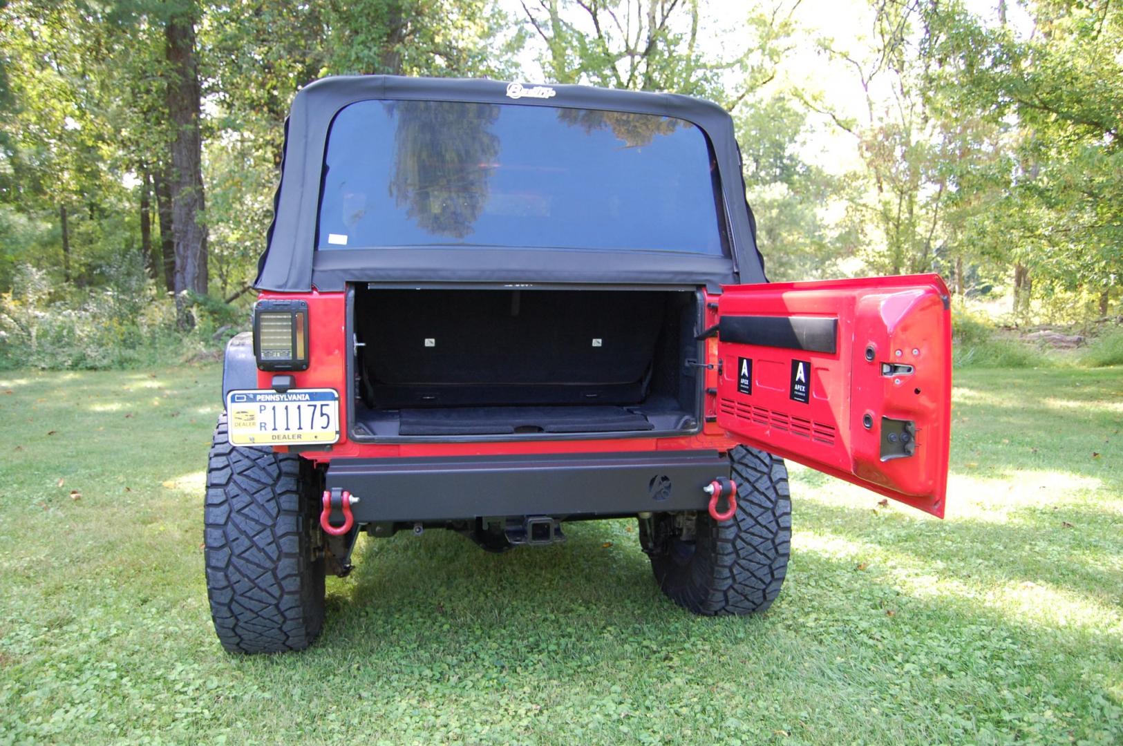 2013 RED /Black cloth Jeep Wrangler Sport (1C4AJWAG2DL) with an 3.6L V6 DOHC 24V FFV engine, Automatic transmission, located at 6528 Lower York Road, New Hope, PA, 18938, (215) 862-9555, 40.358707, -74.977882 - Here for sale is a very cool 2013 Jeep Wrangler sport 2 door. Under the hood is a strong running 3.6 liter V6 which puts power to 2 or 4 wheels via a smooth shifting automatic transmission. Features include; Black cloth interior with red/black seat covers, 2 keys, remote start system, cruise contr - Photo#15