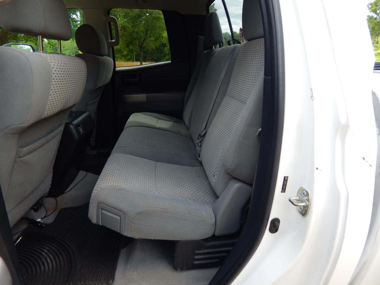 2008 White /GRAY Cloth Toyota Tundra SR5 (5TBRV54108S) with an 5.7 Liter V8 engine, Automatic transmission, located at 6528 Lower York Road, New Hope, PA, 18938, (215) 862-9555, 40.358707, -74.977882 - 2008 Toyota Tundra Double Cab....5.7 Liter V8 engine, auto trans, tilt wheel, cruise control, dual climate control, power drivers seat, windows, locks, sliding rear window, dual mirrors, drop in bed liner step up rails, TRD wheels, 275/65/R18 like new tires, AM/FM/Bluetooth/Navigation screen. Price - Photo#14