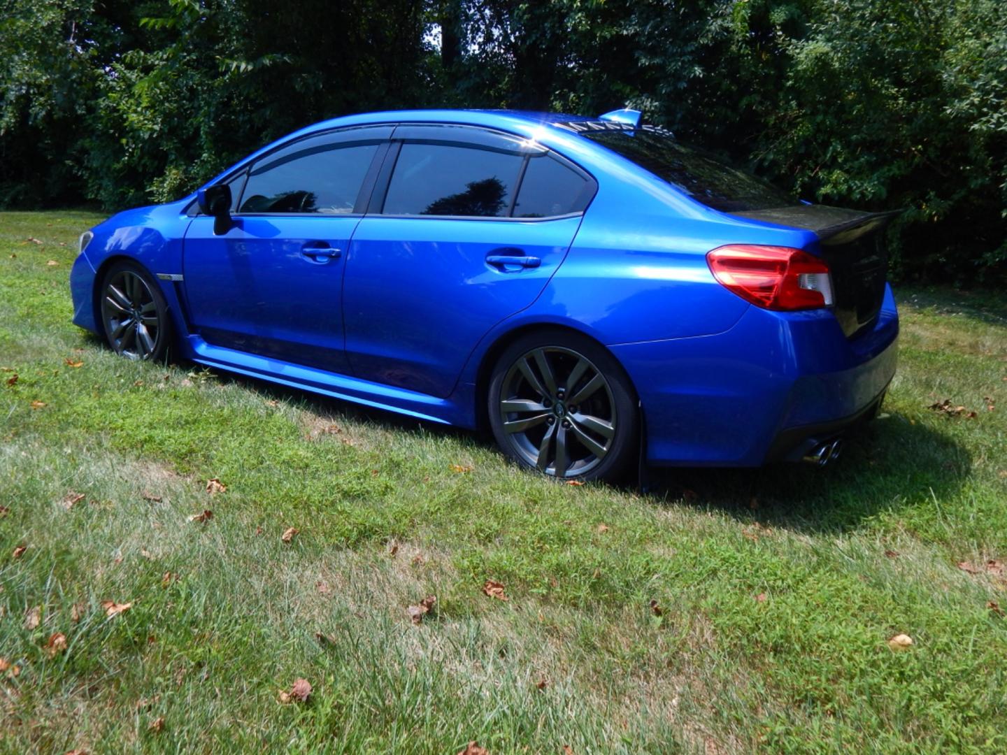 2016 Blue /Black Leather Subaru WRX Limited (JF1VA1J65G9) with an 2.0L H4 DOHC 16V engine, 6 Speed Manual transmission, located at 6528 Lower York Road, New Hope, PA, 18938, (215) 862-9555, 40.358707, -74.977882 - Here we have a very fun driving Subaru WRX Limited with a 2.0L Turbo 4 cylinder engine putting power to all four wheels via a smooth shifting 6 speed manual transmission. Options include: black leather, keyless entry, carbon trim, cruise control, tilt steering wheel, power windows/locks/mirrors, pow - Photo#29