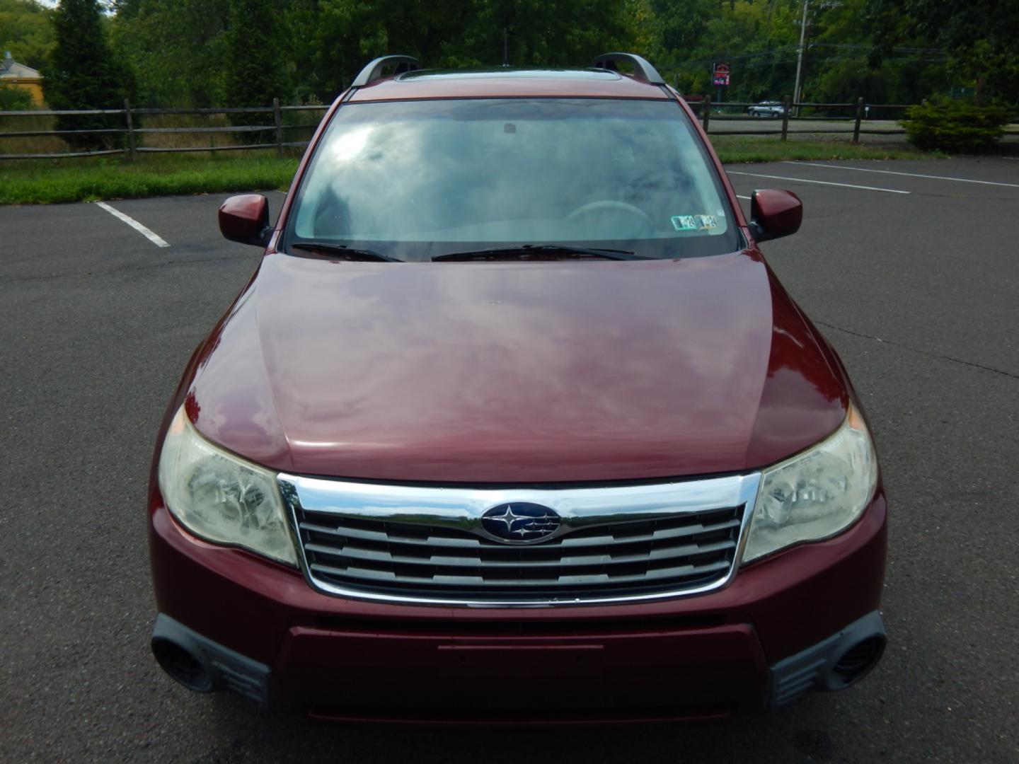 2010 RED /Gray Cloth Subaru Forester Forester (JF2SH6CC1AH) with an 2.5L H4 engine, Automatic transmission, located at 6528 Lower York Road, New Hope, PA, 18938, (215) 862-9555, 40.358707, -74.977882 - Here we have a Subaru Forester with a 2.5L H4 engine putting power to all four wheels via an automatic transmission. Options include: gray cloth, power moving drivers seat, heated front seats, A/C and heat, AM/FM/SAT/CD/AUX radio, cruise control, tilt steering wheel, power windows/locks/mirrors, pow - Photo#17