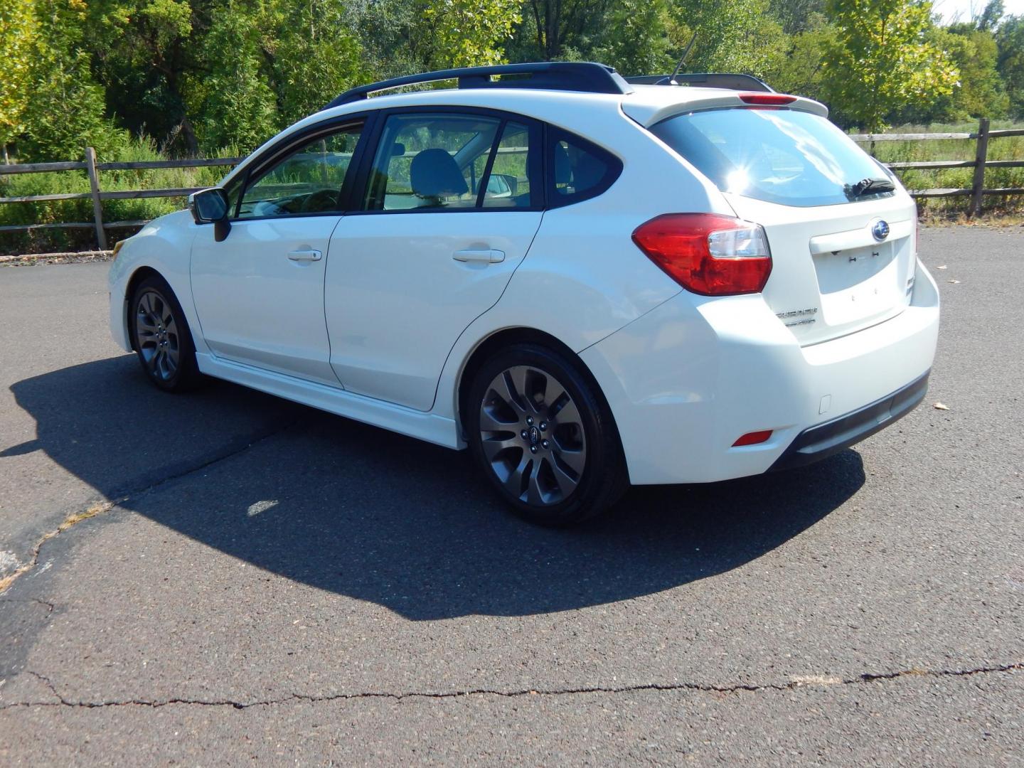 2016 White /Black Cloth Subaru Impreza Sport Premium (JF1GPAP6XG8) with an 2.0L H4 engine, Automatic transmission, located at 6528 Lower York Road, New Hope, PA, 18938, (215) 862-9555, 40.358707, -74.977882 - Here we have a Subaru Impreza with a 2.0L H4 engine putting power to all four wheels via an automatic transmission. Options include: black cloth, AM/FM/CD/BLUETOOTH/AUX/SAT radio, back up camera, tilt steering wheel, heated front seats, cruise control, power windows/locks/mirrors, roof rail, fog lig - Photo#2