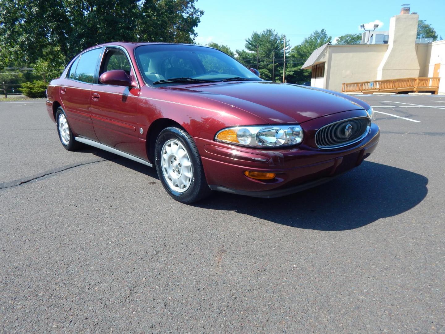 2002 Red /Gray Leather Buick LeSabre Limited (1G4HR54K12U) with an 3.8L V6 OHV 12V engine, 4-Speed Automatic Overdrive transmission, located at 6528 Lower York Road, New Hope, PA, 18938, (215) 862-9555, 40.358707, -74.977882 - Here we have a great running and driving Buick Lesabre with a 3.8L V6 putting power to the front wheels via a smooth shifting automatic transmission. Options include: gray leather, dual power seats, dual climate controls, AM/FM/CD/TAPE radio, cruise control, tilt steering wheel, heated front seats, - Photo#3