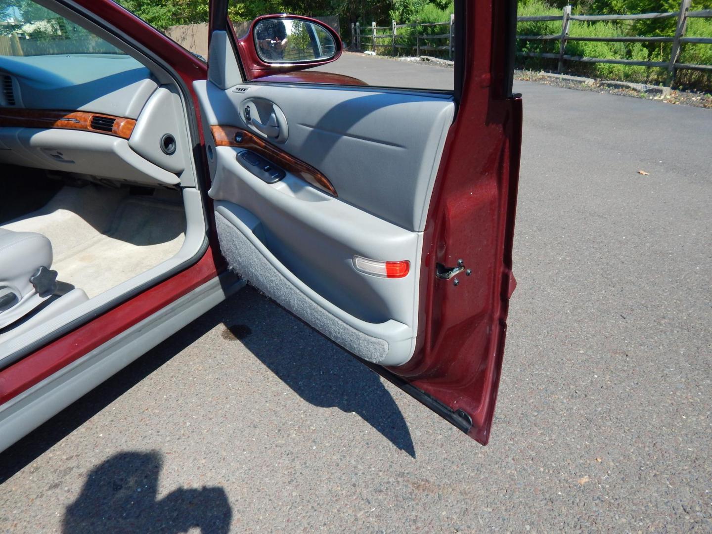 2002 Red /Gray Leather Buick LeSabre Limited (1G4HR54K12U) with an 3.8L V6 OHV 12V engine, 4-Speed Automatic Overdrive transmission, located at 6528 Lower York Road, New Hope, PA, 18938, (215) 862-9555, 40.358707, -74.977882 - Here we have a great running and driving Buick Lesabre with a 3.8L V6 putting power to the front wheels via a smooth shifting automatic transmission. Options include: gray leather, dual power seats, dual climate controls, AM/FM/CD/TAPE radio, cruise control, tilt steering wheel, heated front seats, - Photo#16