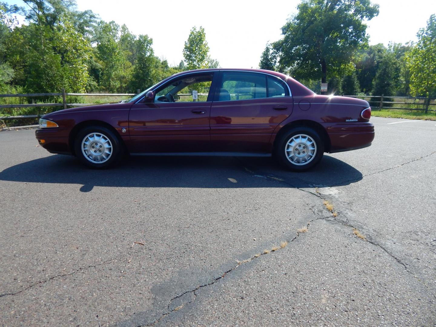 2002 Red /Gray Leather Buick LeSabre Limited (1G4HR54K12U) with an 3.8L V6 OHV 12V engine, 4-Speed Automatic Overdrive transmission, located at 6528 Lower York Road, New Hope, PA, 18938, (215) 862-9555, 40.358707, -74.977882 - Here we have a great running and driving Buick Lesabre with a 3.8L V6 putting power to the front wheels via a smooth shifting automatic transmission. Options include: gray leather, dual power seats, dual climate controls, AM/FM/CD/TAPE radio, cruise control, tilt steering wheel, heated front seats, - Photo#1