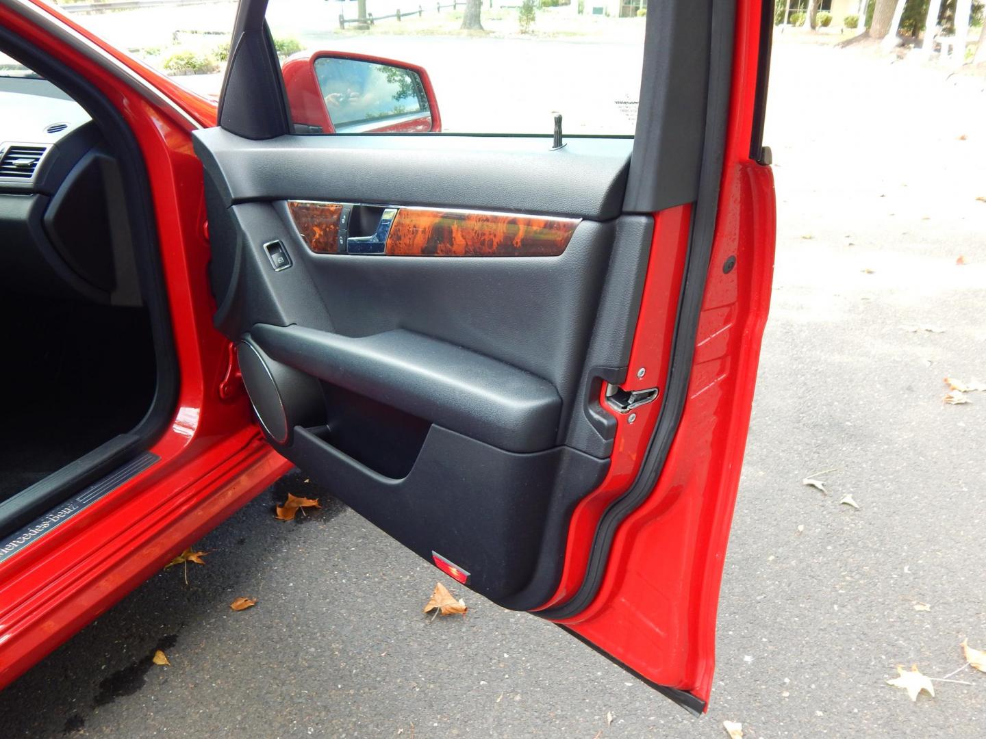 2010 RED /Black Leather Mercedes-Benz C-Class C300 4MATIC Sport Sedan (WDDGF8BB9AR) with an 3.0L V6 DOHC 24V engine, 7-Speed Automatic transmission, located at 6528 Lower York Road, New Hope, PA, 18938, (215) 862-9555, 40.358707, -74.977882 - Photo#18