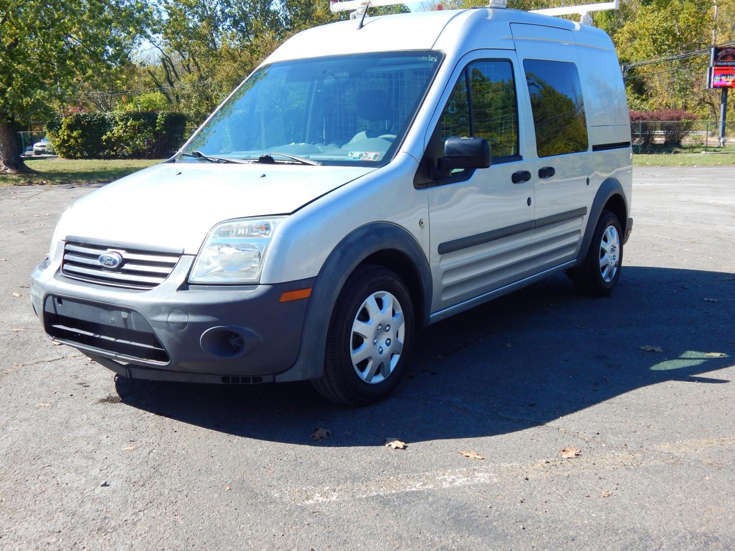 2013 Silver /Gray Cloth Ford Transit Connect XL (NM0LS6AN3DT) with an 2.0L L4 DOHC 16V engine, 4-Speed Automatic transmission, located at 6528 Lower York Road, New Hope, PA, 18938, (215) 862-9555, 40.358707, -74.977882 - Here we have a 2013 Transit Connect XL with a 2.0L 4 cylinder engine putting power to the front wheels via a smooth shifting automatic transmission. Options include: gray cloth, heat and A/C, AM/FM/CD/AUX radio, roll up windows, front defrost, separating rear wall, 2 sliding side doors with glass, 2 - Photo#2