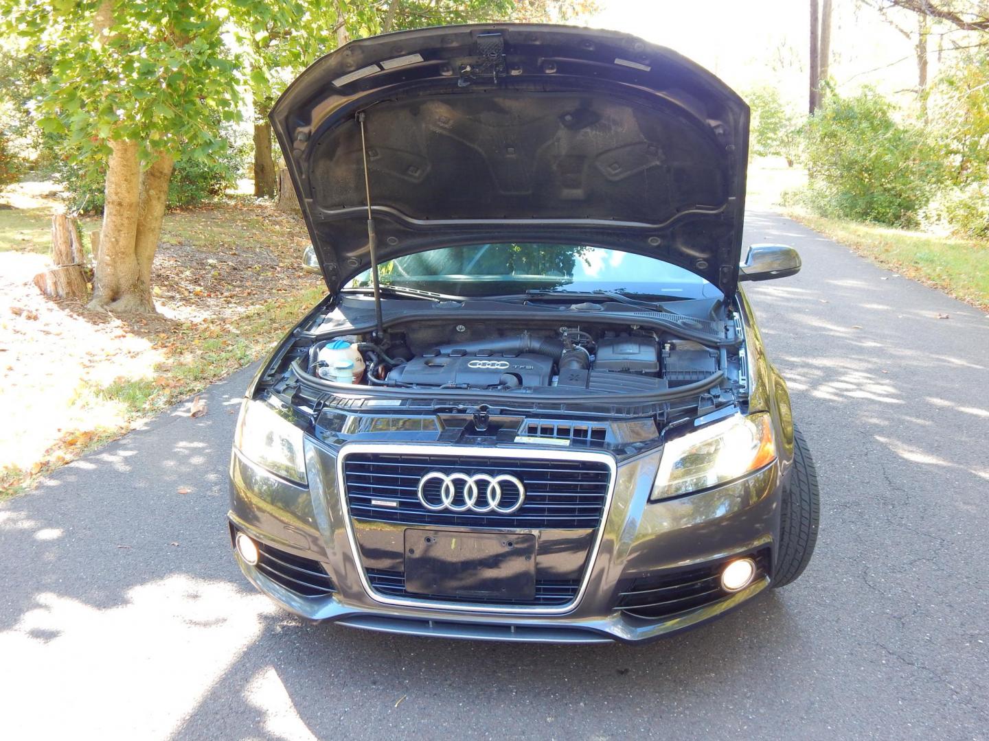 2011 Gray /Black Leather Audi A3 Premium Plus S-Line 2.0T quattro Tiptronic (WAUMFAFM3BA) with an 2.0L L4 DOHC 16V TURBO engine, Automatic transmission, located at 6528 Lower York Road, New Hope, PA, 18938, (215) 862-9555, 40.358707, -74.977882 - Here we have a 2011 Audi A3 hatchback with a 2.0L 4 cylinder turbo engine putting power to all four wheels via a smooth shifting automatic transmission. Options include: black leather, power drivers seat, sunroof, dual climate controls, heated front seats, AM/FM/MEDIA radio, navigation, Bose sound s - Photo#21