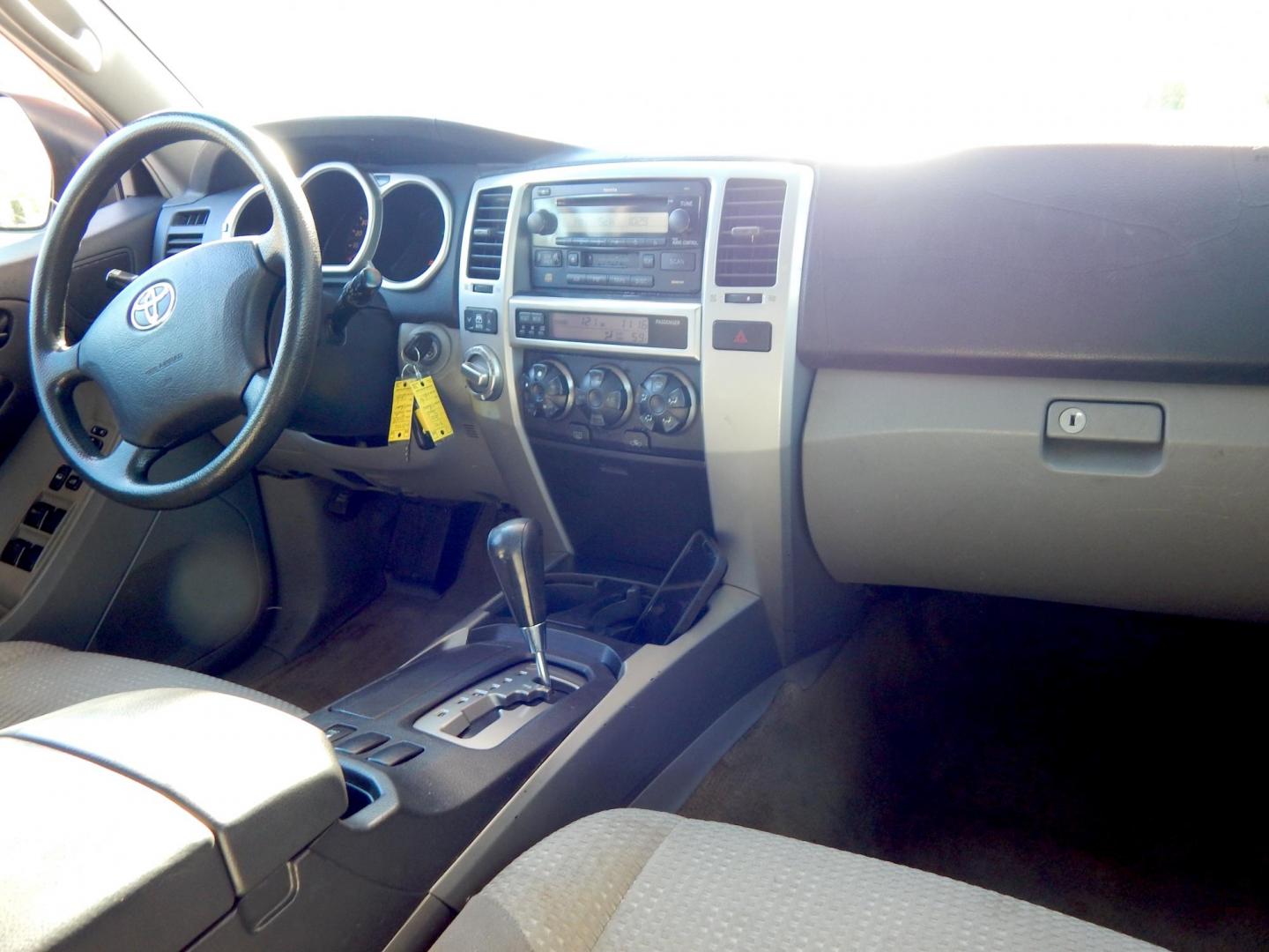 2004 White /Gray Cloth Toyota 4Runner Sport Edition 4WD (JTEBU14R440) with an 4.0L V6 DOHC 24V engine, Automatic transmission, located at 6528 Lower York Road, New Hope, PA, 18938, (215) 862-9555, 40.358707, -74.977882 - Here we have a Toyota 4 Runner with a 4.0L V6 putting power to a 4x4 automatic transmission. Options include: gray cloth, sun roof, rear power lowering window, AC/heat, cruise control, tilt steering wheel, power windows/locks/mirrors, AM/FM/CD/TAPE radio, 17 inch alloy wheels, fog lights, roof rack, - Photo#16