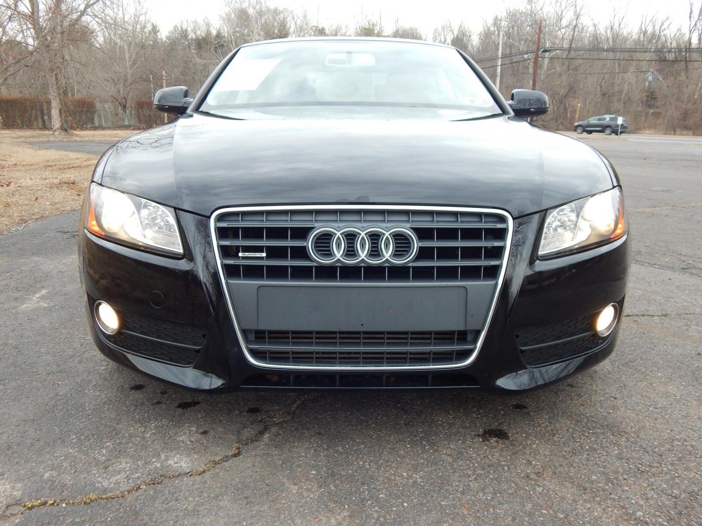 2010 Black /Black Leather Audi A5 Coupe 2.0T quattro Tiptronic (WAUCFAFR9AA) with an 2.0L L4 DOHC 16V TURBO engine, 6-Speed Automatic transmission, located at 6528 Lower York Road, New Hope, PA, 18938, (215) 862-9555, 40.358707, -74.977882 - Here we have a very clean, one owner, Audi A5 with a 2.0L 4 cylinder turbo putting power to all four wheels via a smooth shifting automatic transmission. Options include: black leather, dual power seats, AM/FM/CD/SAT/AUX radio, cruise control, moonroof, tilt steering wheel, power windows/locks/mirro - Photo#6